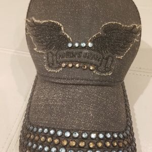 Rhinestone Robin Jeans hat